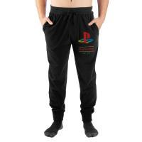 PLAYSTATION Mens/Unisex Classic Logo Lounge Pants, Officially Licensed-BLACK-XS-