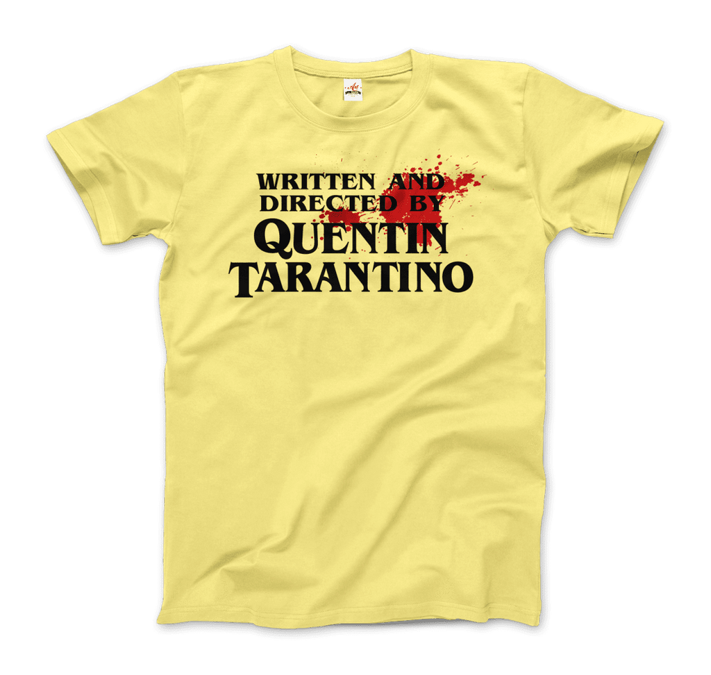 Quentin tarantino top yellow shirt